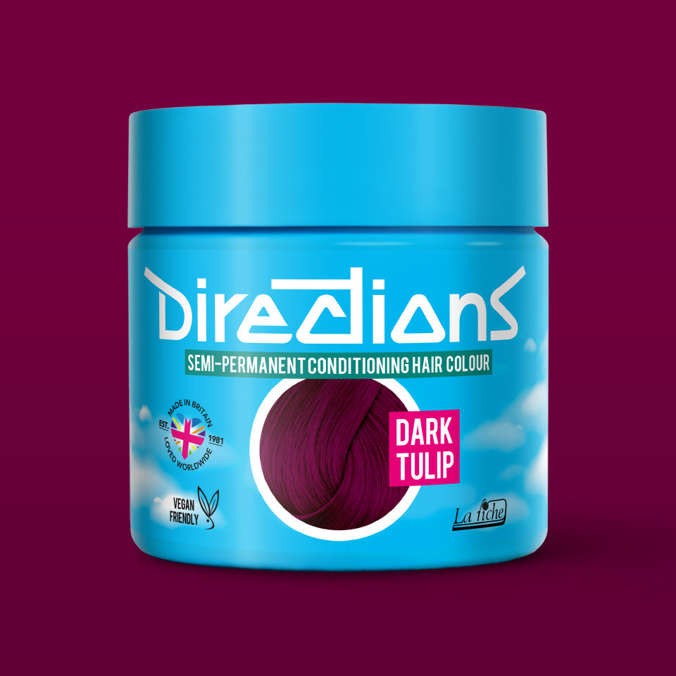 La Riche Directions Semi Permanent Hair Dye - Dark Tulip 100ml