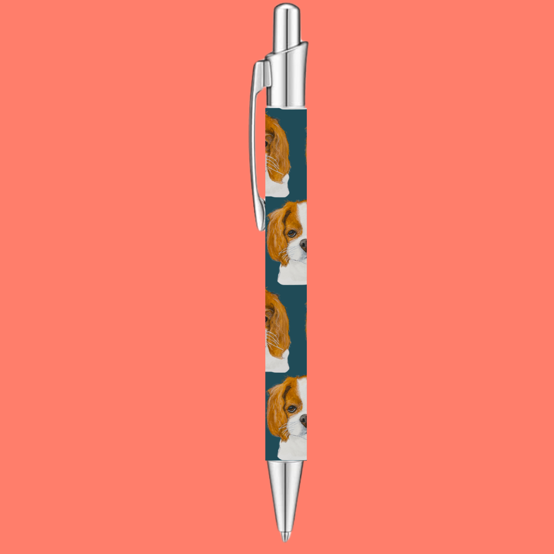 Scribble Like a Sovereign: Recycled Pen Featuring Your Royal Shadow (Cavalier Style)