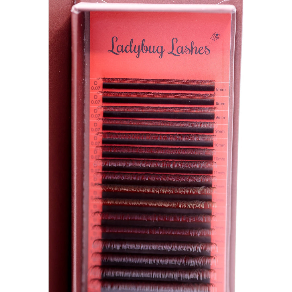 Brown YY Lashes 16 Row Mixed Tray