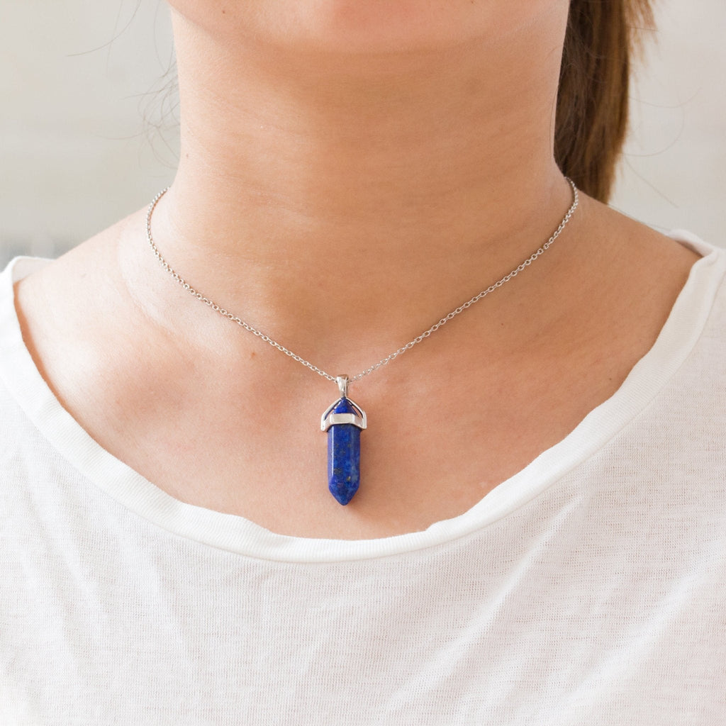 Lapis Genuine Gemstone Necklace