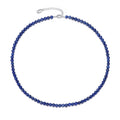 Lapis Mini Beaded Gemstone Necklace
