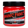 Manic Panic Wildfire Red Semi-Permanent Hair Dye - Vibrant Fiery Red UV Reactive Vegan