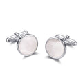 Men's Mother of Pearl Gemstone Cufflinks