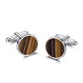 Men's Tigers Eye Gemstone Cufflinks