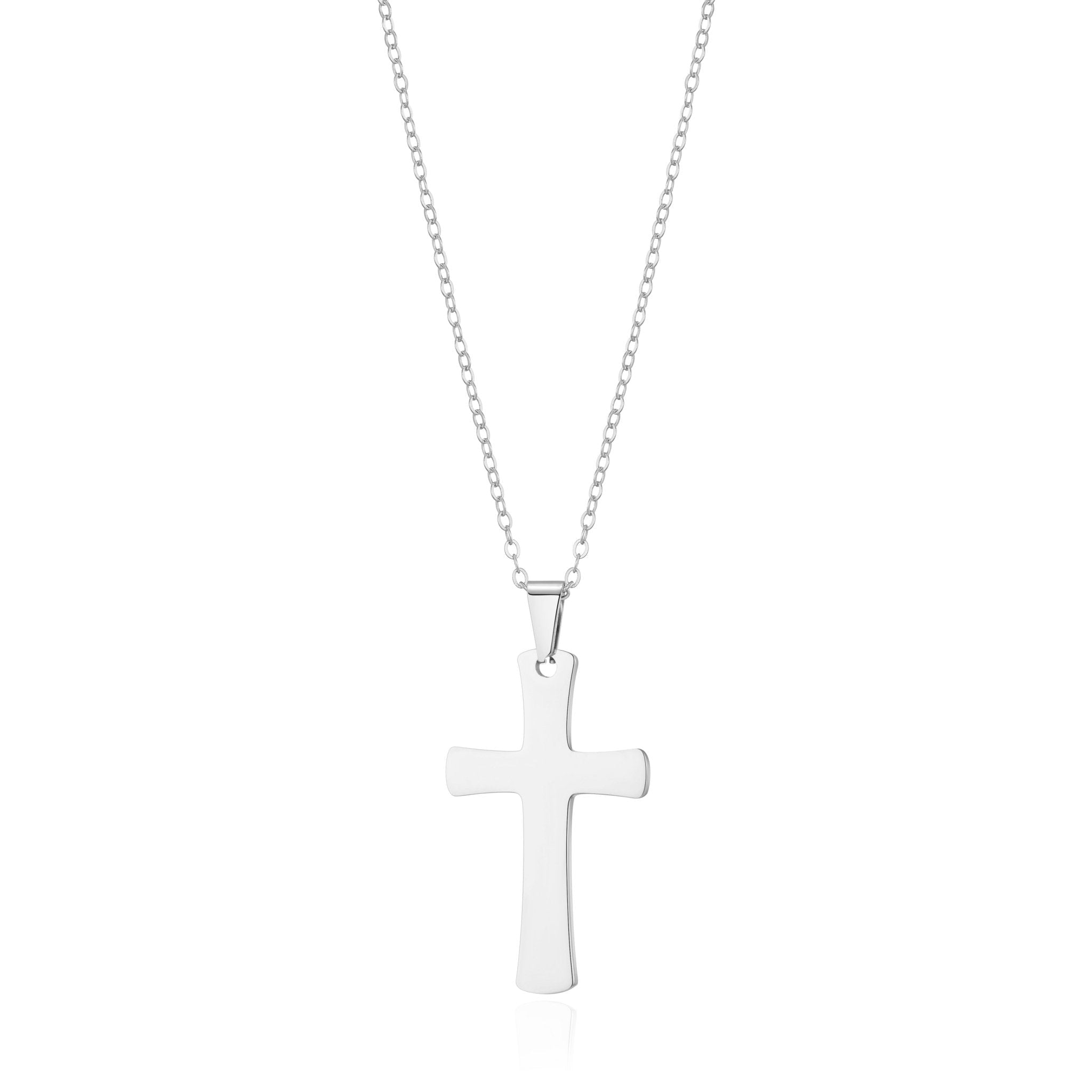 Men's Stainless Steel Cross Necklace