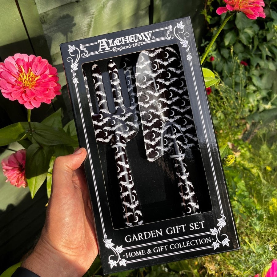 Alchemy Gothic Midnight Garden Bat Garden Gift Set