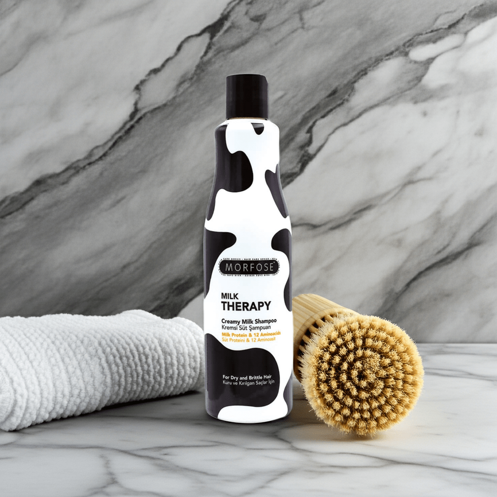 Morfose Milk Therapy Creamy Milk Shampoo 500ml for Dry & Brittle Hair