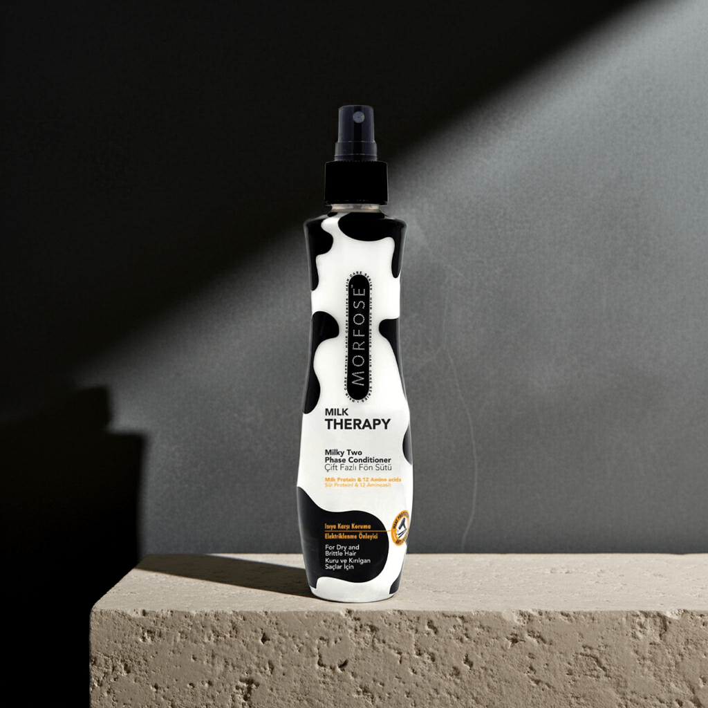 Morfose Milk Therapy Two-Phase Leave-In Conditioner | Detangling & Heat Protection 240ml