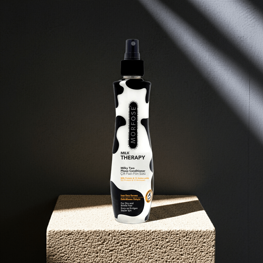 Morfose Milk Therapy Two-Phase Leave-In Conditioner | Detangling & Heat Protection 240ml