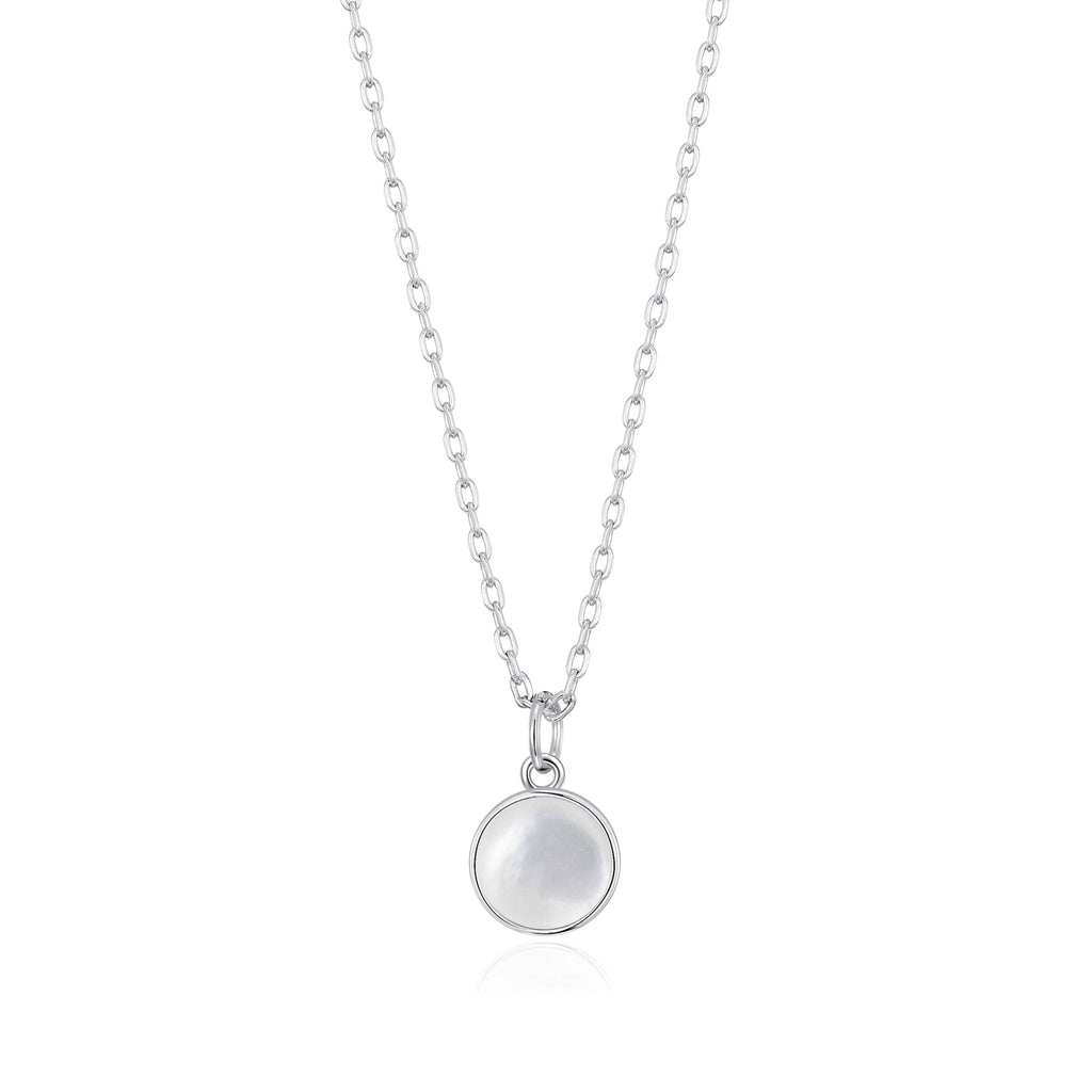 Mother of Pearl Necklace with Quote Card