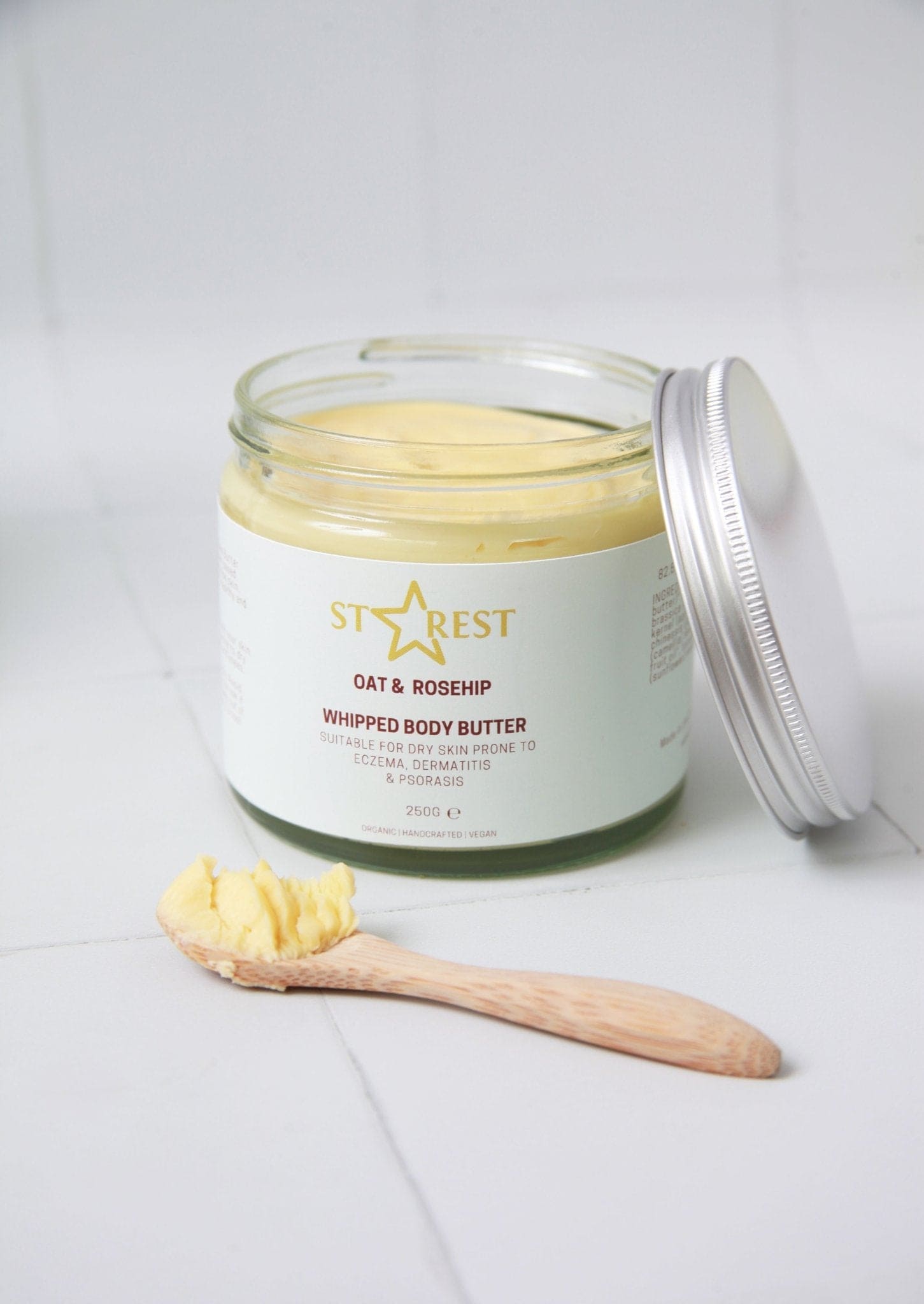 Oat and Rosehip Whipped Body Butter