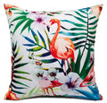 OLIVIA ROCCO Flamingo Waterproof Cushion Covers 43x43 cm Reversible Breathable Decorative