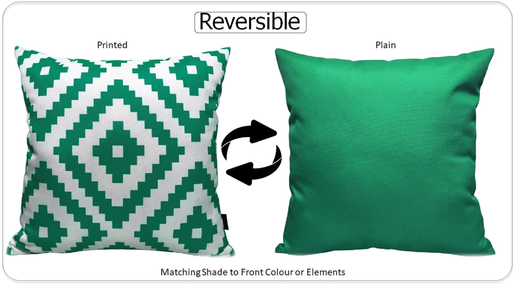 OLIVIA ROCCO Nairobi Lime Green Waterproof Decorative Cushion Covers 43 x 43cm Super Soft Bedroom Refresh Accent