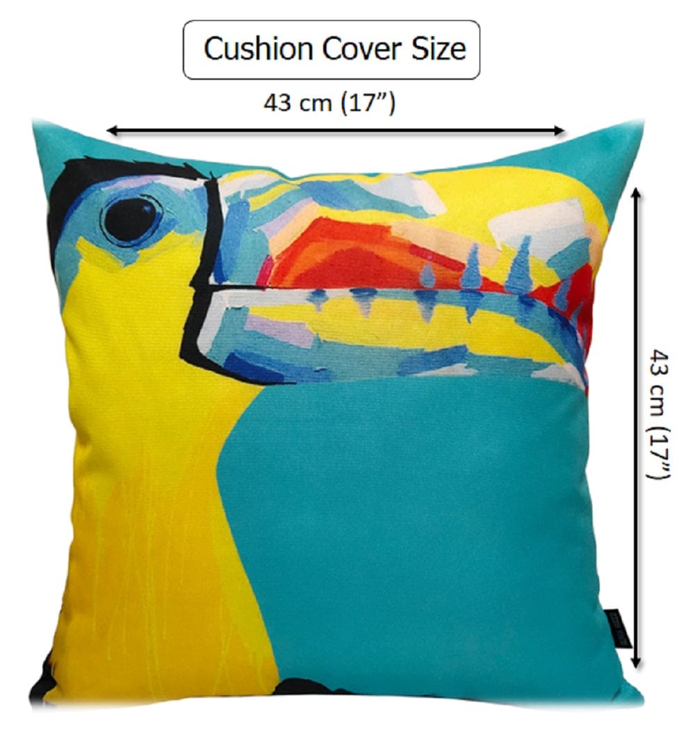 OLIVIA ROCCO Pelican Outdoor Waterproof Weather-Resistant Cushion Covers 43x43 Super Soft Bedroom Refresh Accent