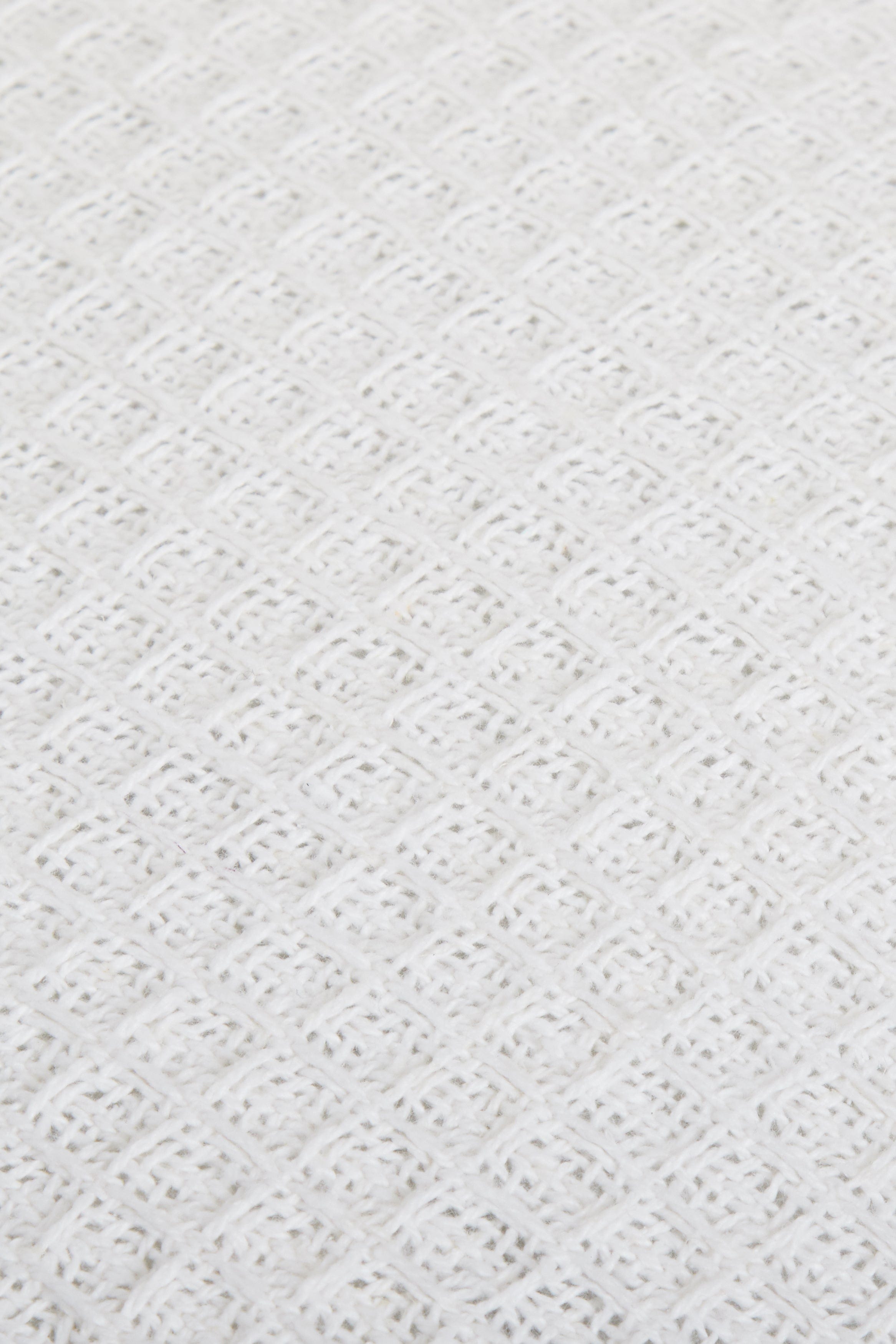 OLIVIA ROCCO Lisbon Pure Indian Cotton Handwoven Honeycomb Cushion Covers 17x17 and 24x24