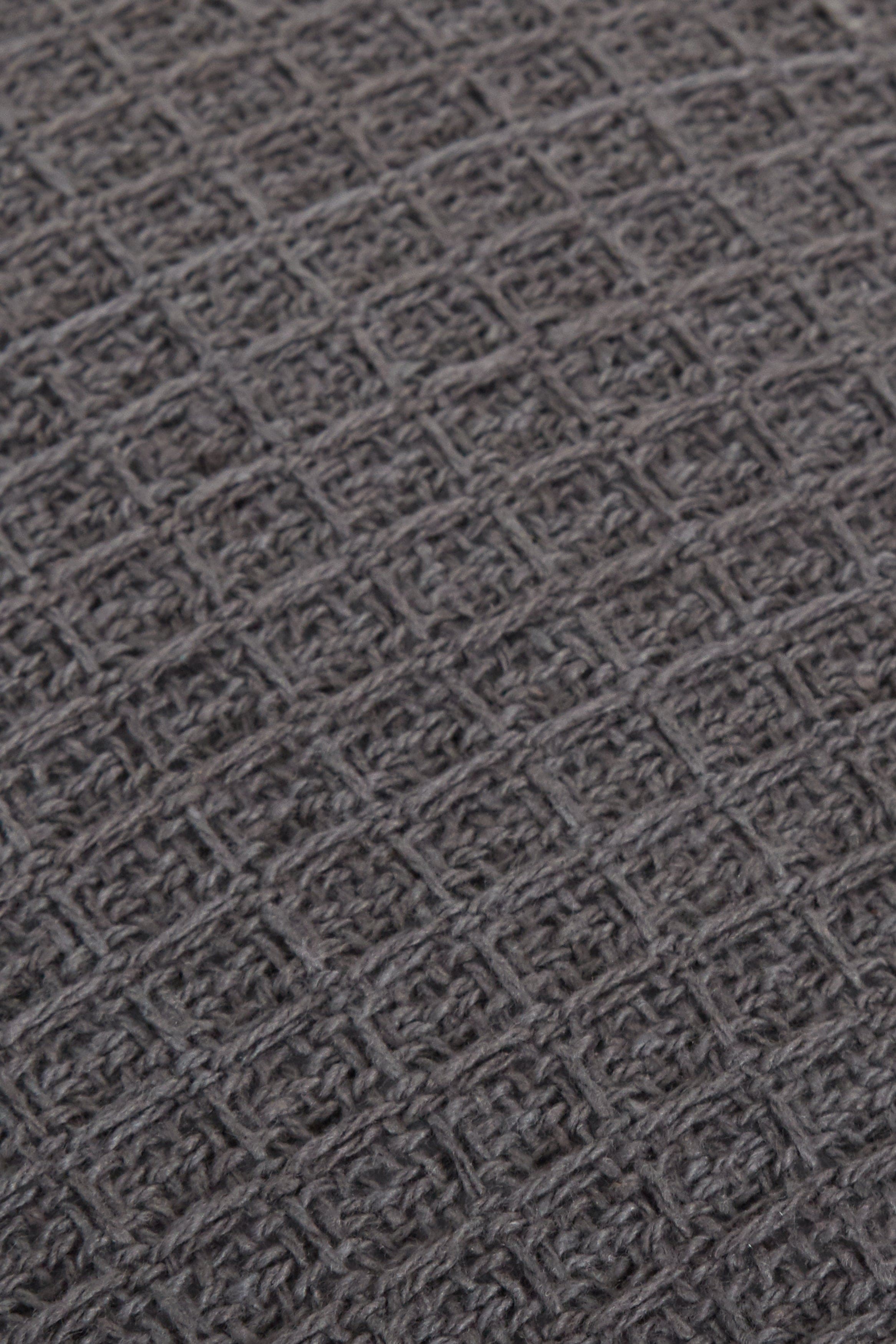 OLIVIA ROCCO Lisbon Pure Indian Cotton Handwoven Honeycomb Cushion Covers 17x17 and 24x24