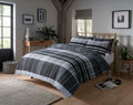 OLIVIA ROCCO Hudson Duvet Set Cotton Rich With Reversible Check Design In Vibrant Colours