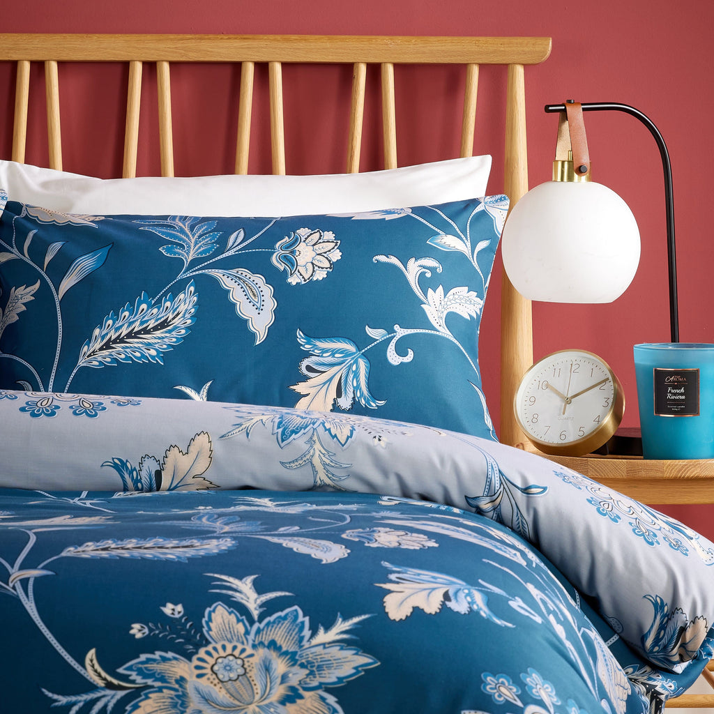 OLIVIA ROCCO Shimla Duvet Cover Set Easy Care Reversible Quilt Cover With Pillowcases