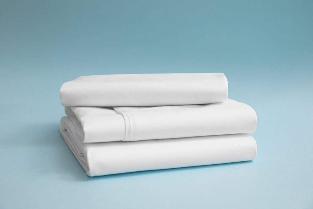 OLIVIA ROCCO Basics Fitted Pleated Valance Sheet Indus Valley Cotton Blend OEKO-TEX