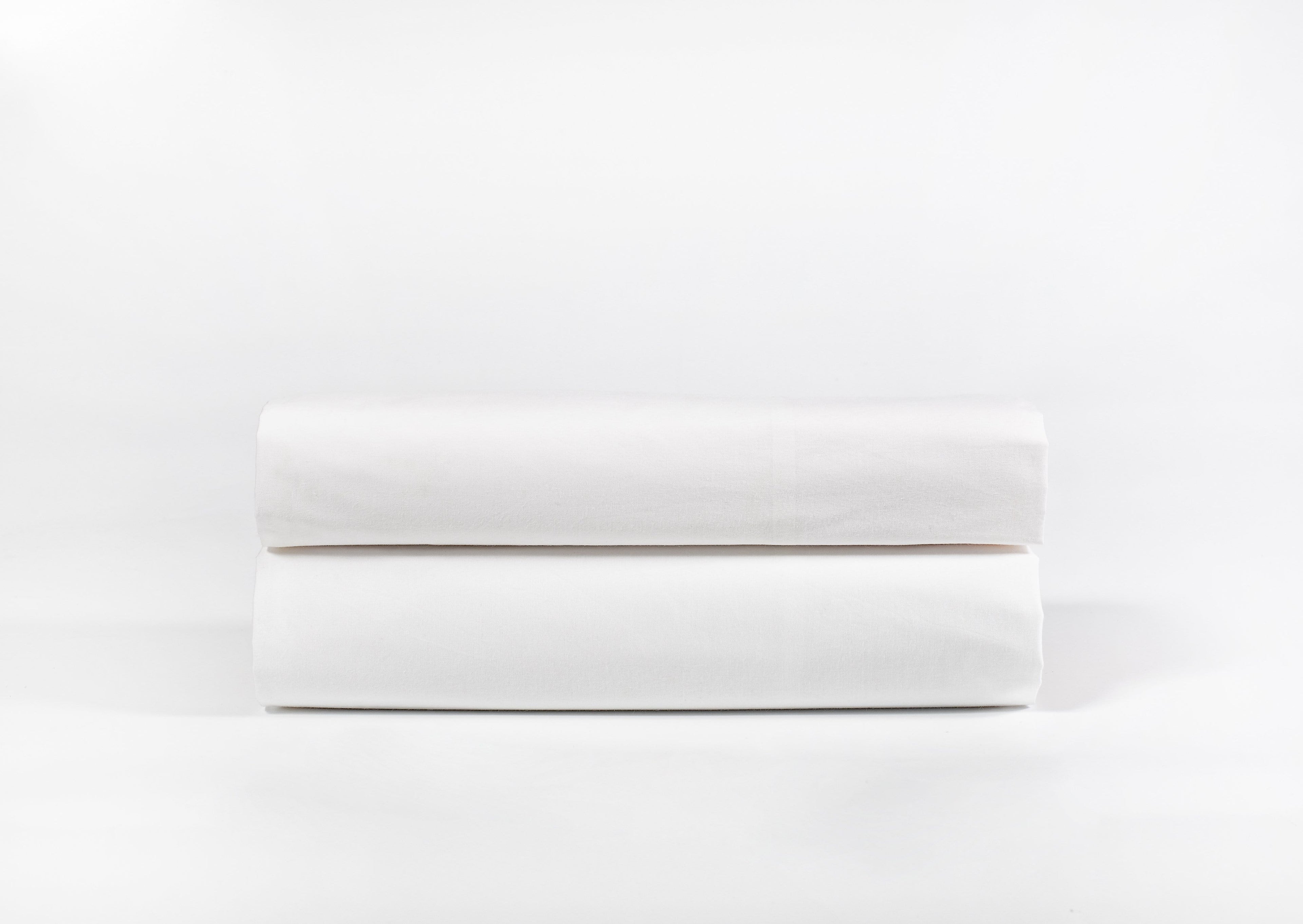 OLIVIA ROCCO Extra Deep Pocket Fitted Sheet Indus Valley Cotton Linen Blend OEKO TEX
