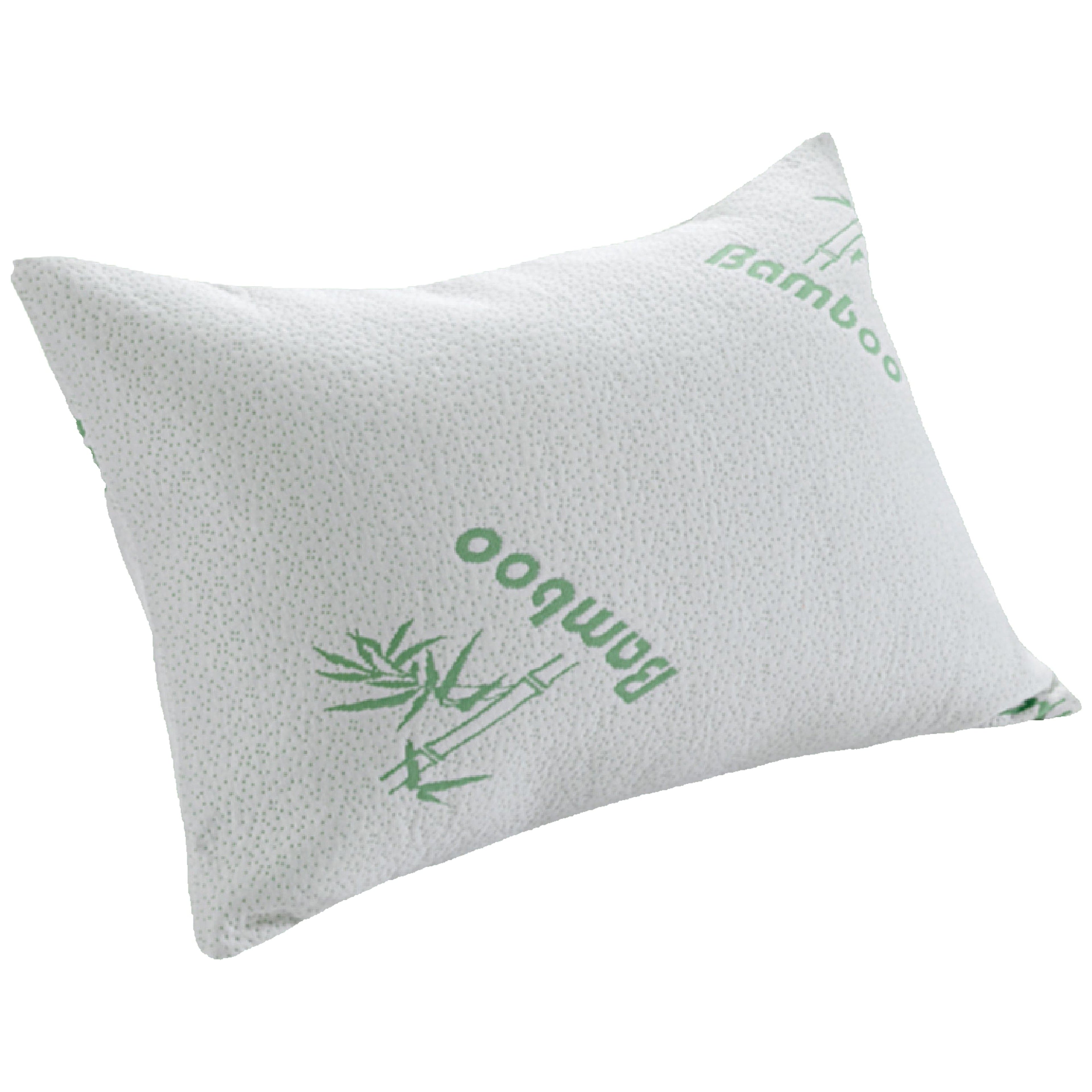 OLIVIA ROCCO Bamboo Memory Foam Pillow Hypoallergenic Cooling Luxury Fibre Filling