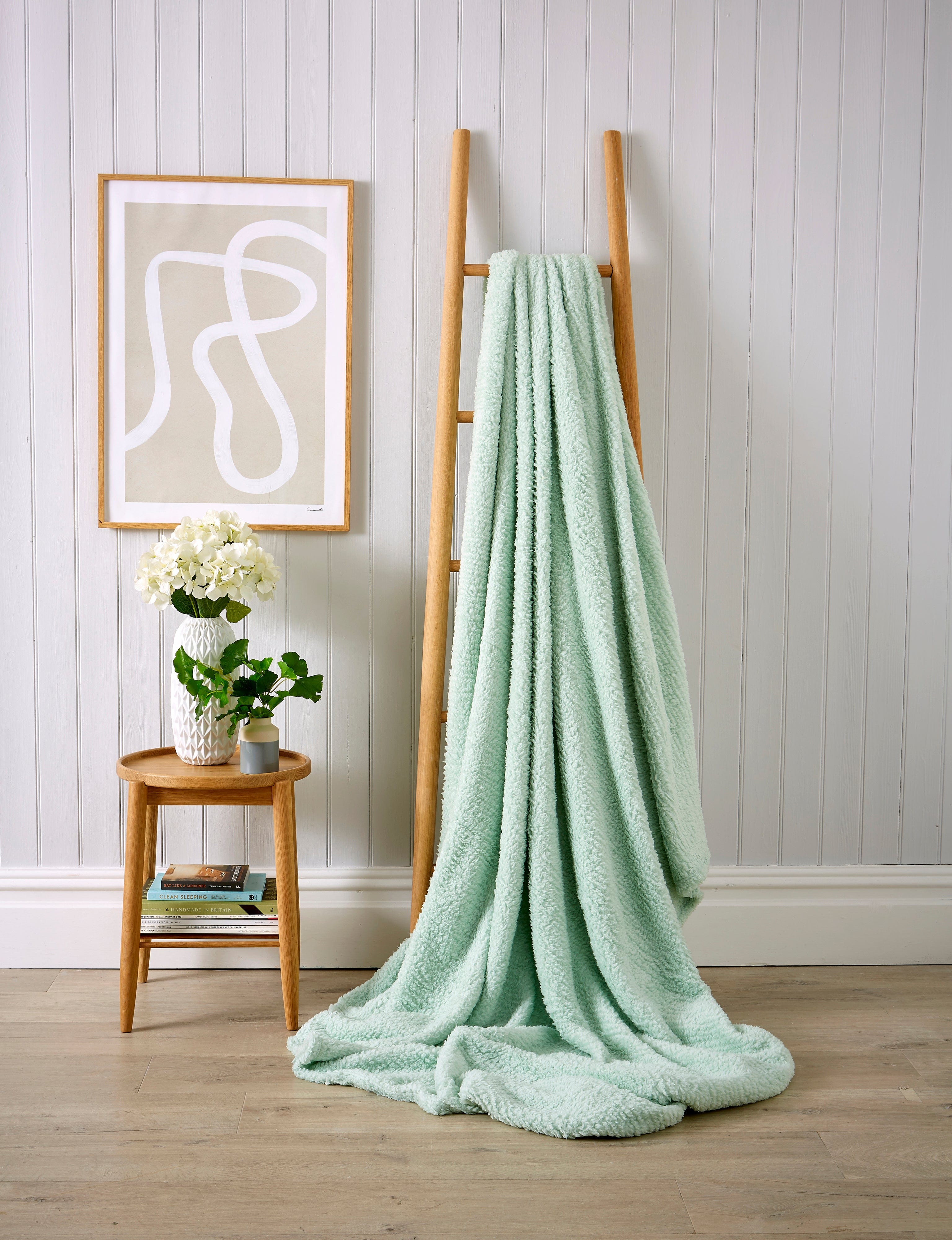 OLIVIA ROCCO Oversized Teddy Throw Blanket Super Soft Faux Fur Fleece For Sofa Or Bed