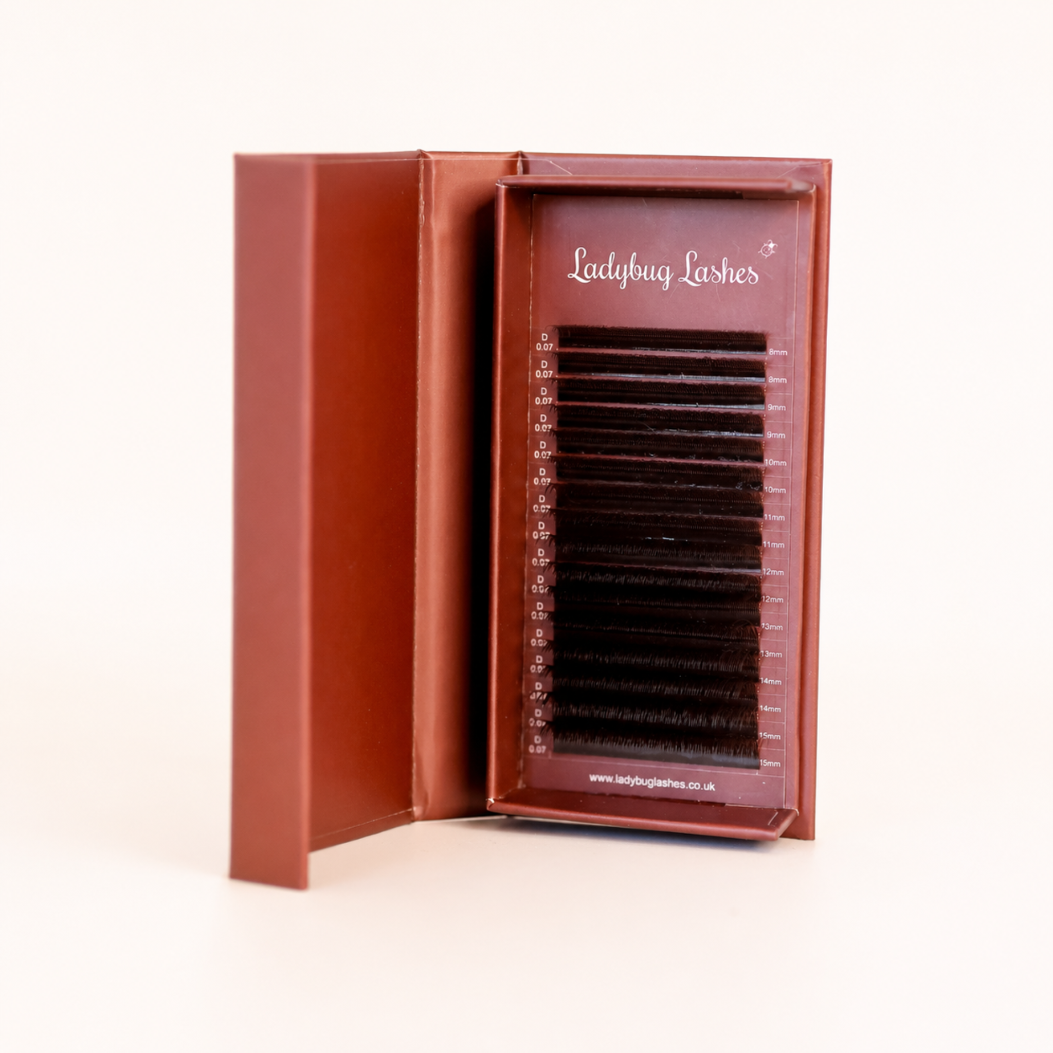 Brown Fairy Lash 16 Row Mixed Tray