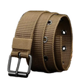 Adjustable Canvas Belt for Men Durable Everyday Secure Fit