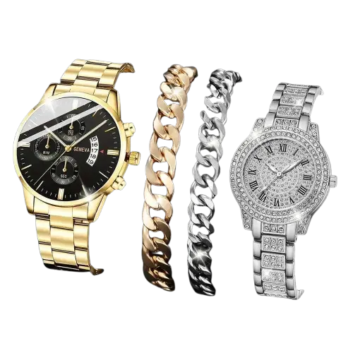 Casual And Fashionable Couple Watches