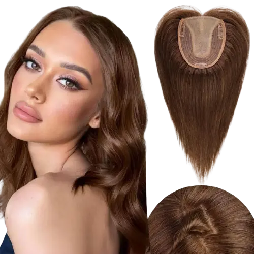 100% Remy Blonde Hair Toppers