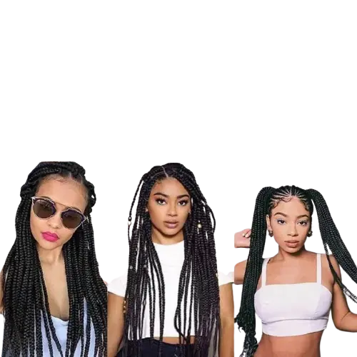 3Pcs 20" Braiding Hair Extensions