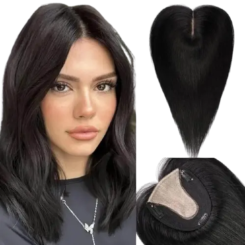 100% Remy Blonde Hair Toppers