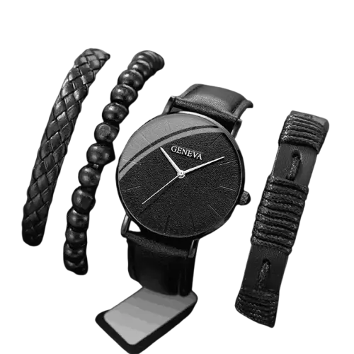 Business Quartz  Watch Set