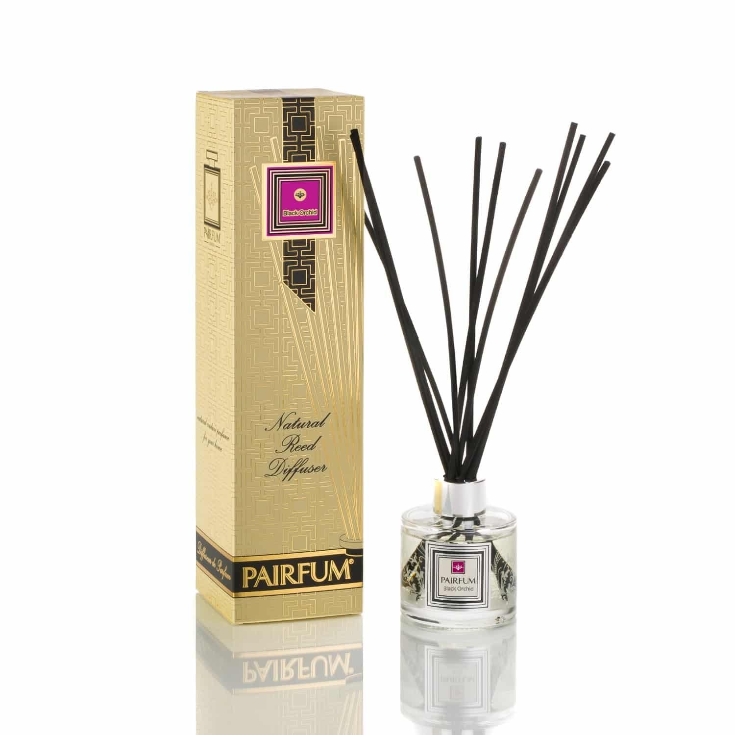 Pairfum London Luxury Reed Diffuser ‘eau de parfum’ Black Orchid 100ml +10 Reeds
