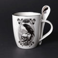 Alchemy Gothic Poe’s Raven Mug & Spoon Set