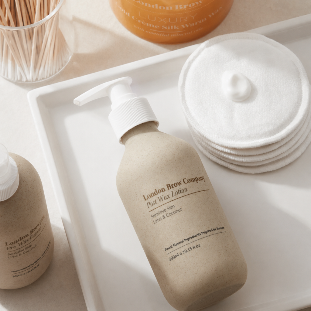 Pre-Wax Cleanser & Post-Wax Lotion Set - All Natural