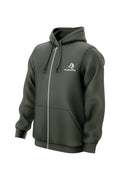XAPE Prime V2 Zip Hoodie - Olive Green