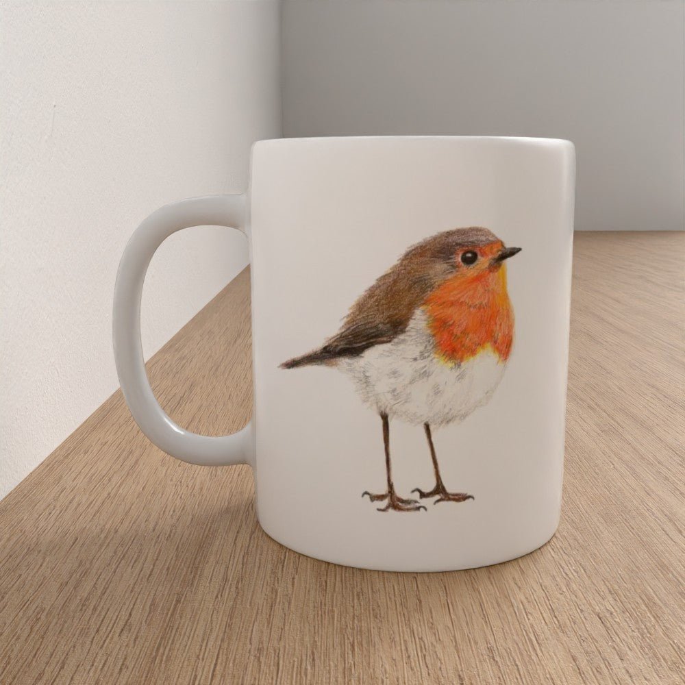 Robin Mug – British Wildlife Art