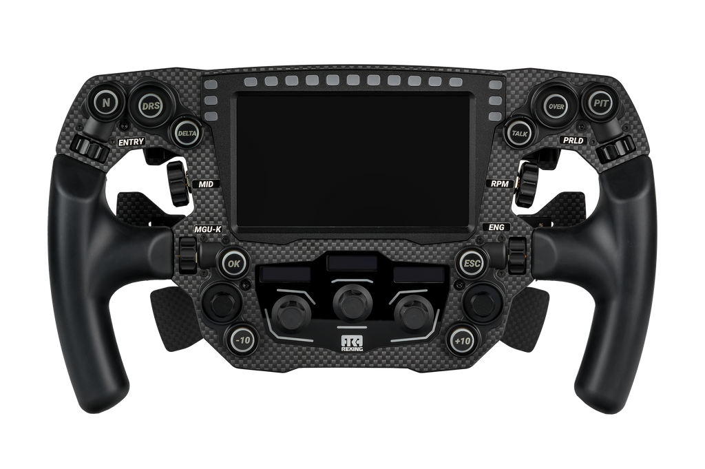 REXING FORMULA MAYARIS 2 CARBON FIBER FORMULA STEERING WHEEL (4 PADDLE VERSION)
