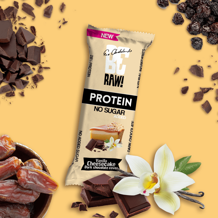 Protein 28% Bar - Vanilla Cheesecake dark chocolate covered 40g