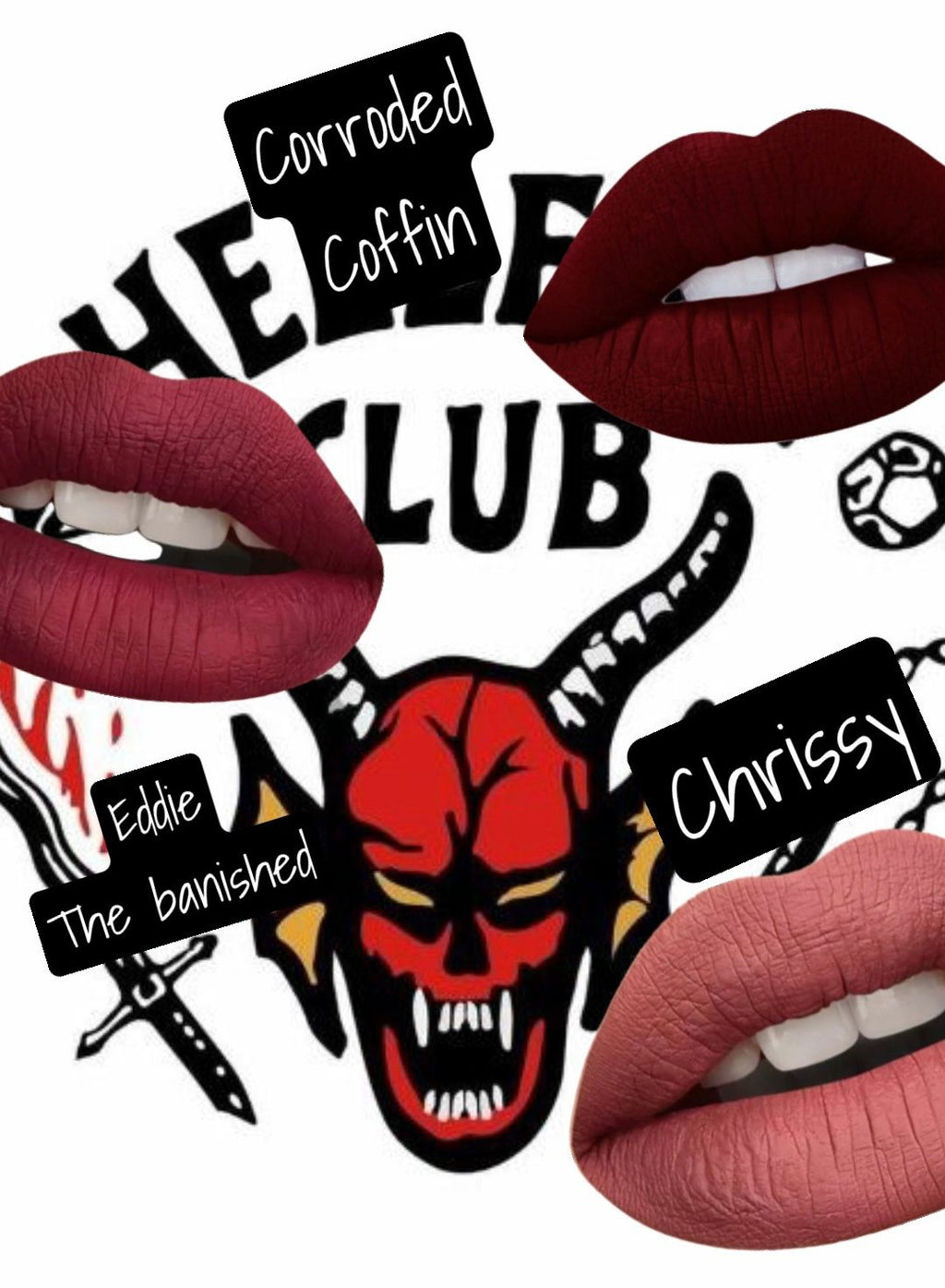 Radioactive Unicorn Corroded Coffin Lipstick