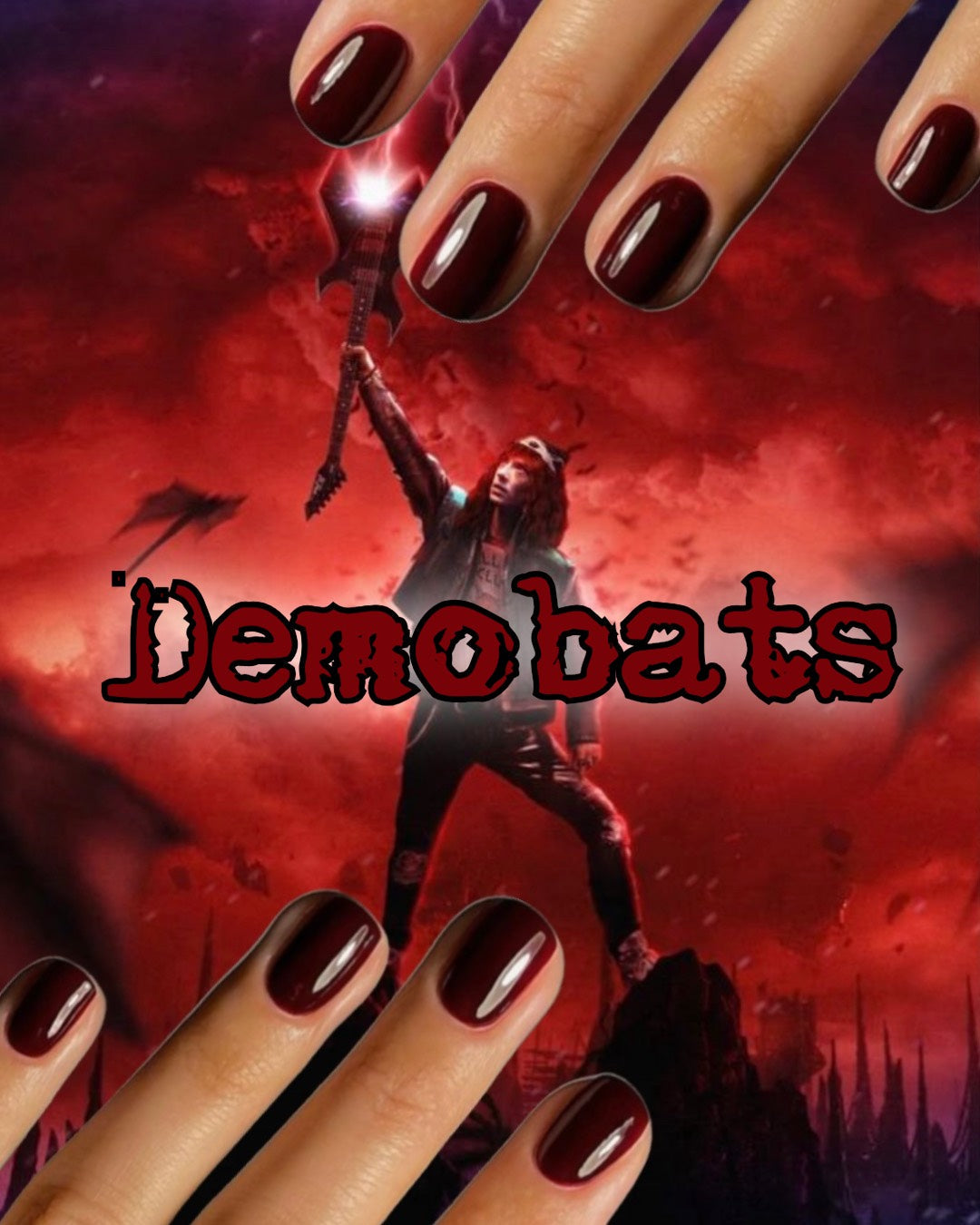Radioactive Unicorn Demobats Nail Polish