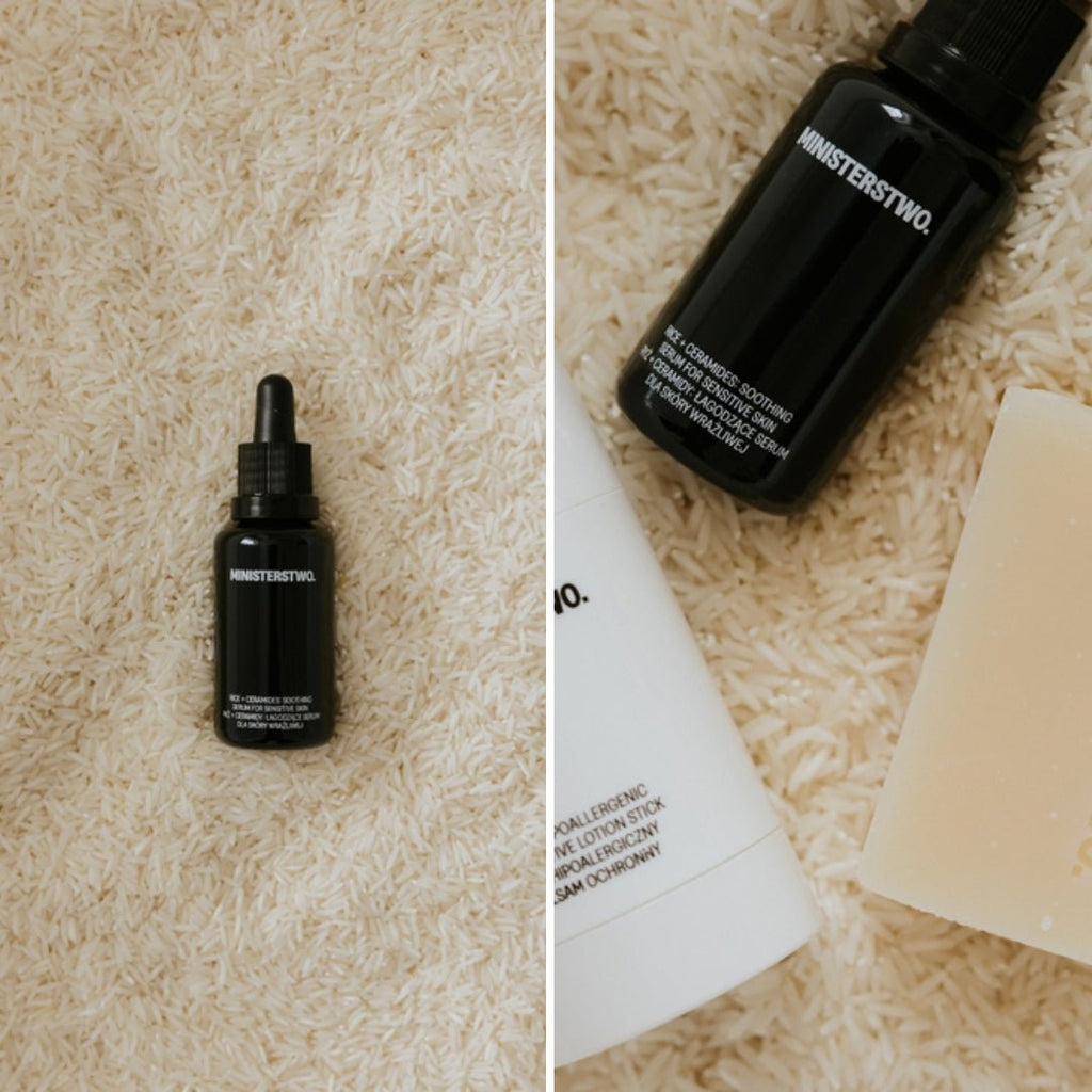 RICE +CERAMIDES: Soothing Face Serum for Sensitive Skin 30ml