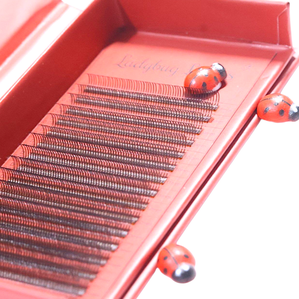 Brown Angel Lash 16 Row Mixed Tray
