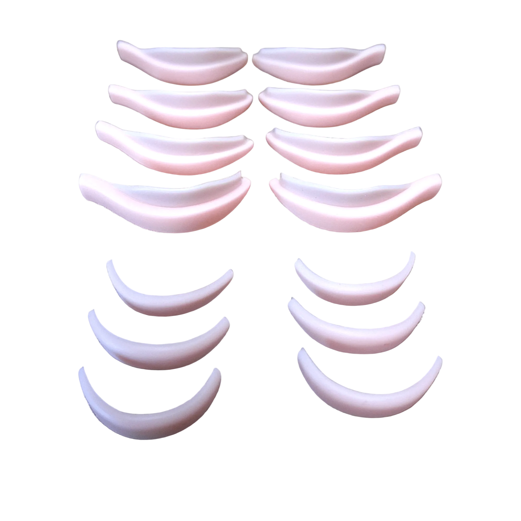 7 Pairs Hybrid Glueless Lash Lift Shields