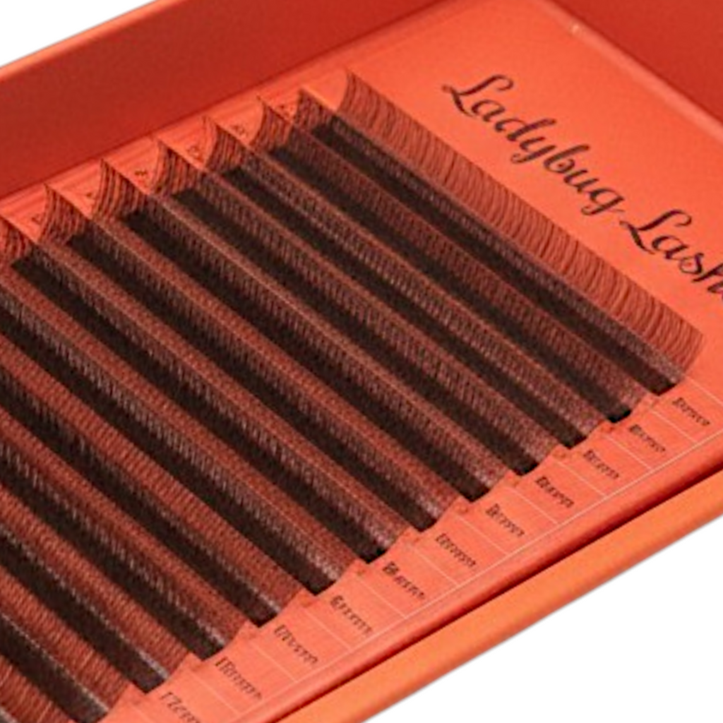 Brown U Lash 16 Row Tray 2D (Double Classics), 3D, 4D & 5D