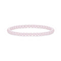 Rose Quartz Mini Beaded Gemstone Stretch Bracelet