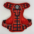 Rugged Rover™ Harness - Red Tartan