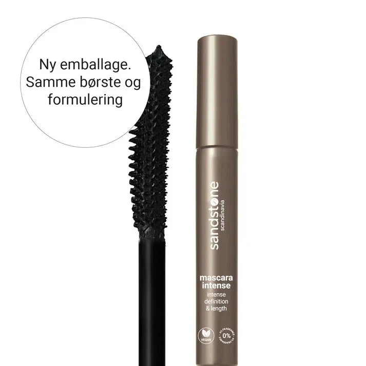 Sandstone Allergy Certified  Mascara -  Intense Black 10g Fragrance Free & Long lashes