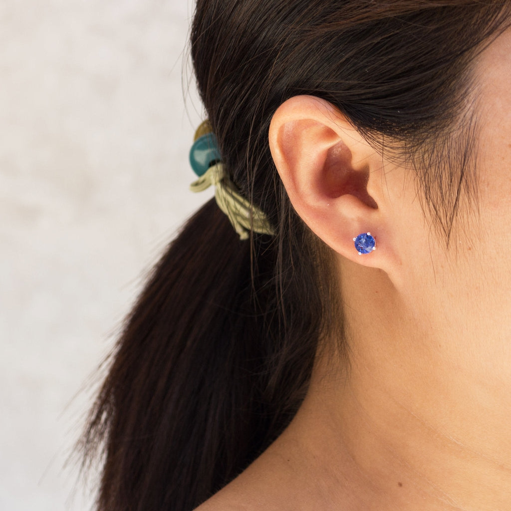 September (Sapphire) Birthstone Necklace & Earrings Set Created with Zircondia® Crystals